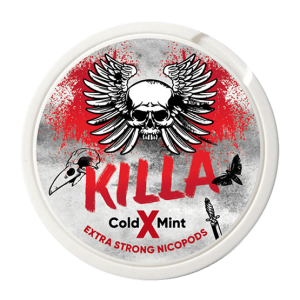 KILLA Cold X Mint Slim Extra Strong 16mg - Nicotine Pouches UK (20 Pack)