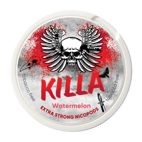 KILLA Watermelon Slim Extra Strong 16mg - Nicotine Pouches UK (20 Pack)