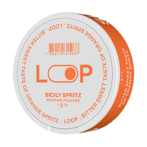 LOOP Sicily Spritz Slim Normal 10mg - Nicotine Pouches UK (24 Pack)