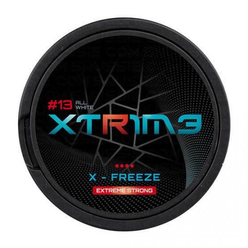 XTRIME X-Freeze Extreme Strong 30mg - Nicotine Pouches UK (20 Pack)