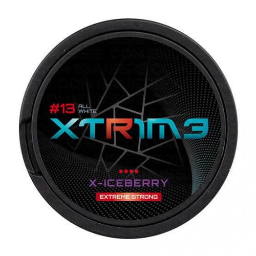 XTRIME X-Iceberry Extreme Strong 30mg - Nicotine Pouches UK (20 Pack)