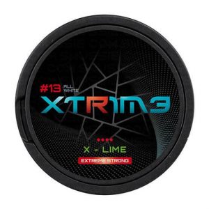 XTRIME X-Lime Extreme Strong 30mg - Nicotine Pouches UK (20 Pack)