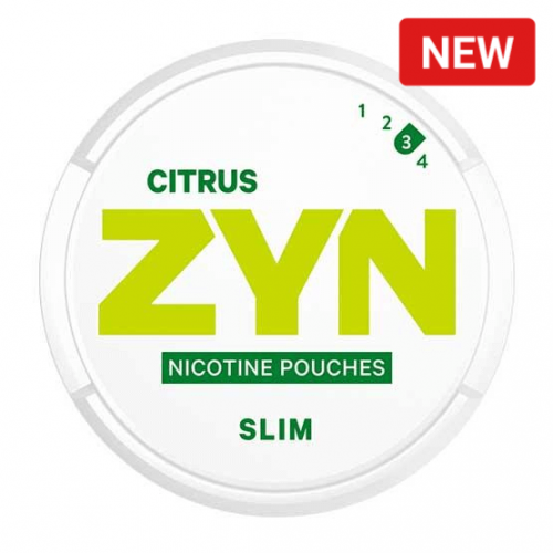 ZYN - Citrus Slim Medium - Strong 12mg (20 Pack)