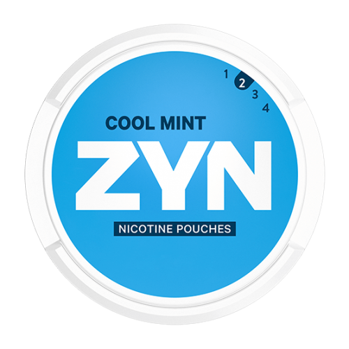 ZYN Cool Mint Mini Dry Medium 7.5mg - Nicotine Pouches UK