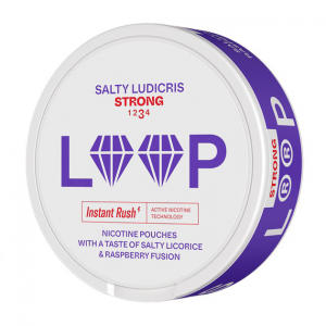 LOOP Salty Ludicris Slim Strong 15mg - Nicotine Pouches UK