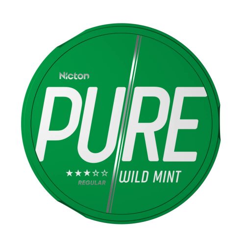 NICTON PURE Wild Mint Strong 10mg - Nicotine Pouches UK