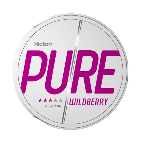 NICTON PURE Wildberry Strong 10mg - Nicotine Pouches UK